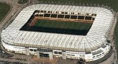 Pride Park, Derby. Built in 1997, replacing the Baseball Ground