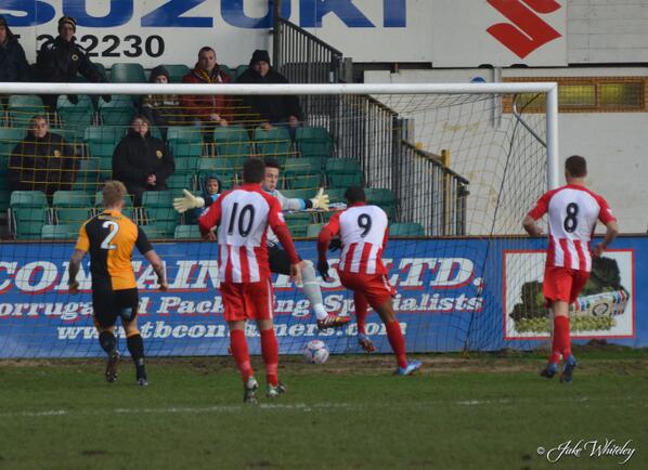 Stefan Moore has all the time in the world to put Brackley into an early lead