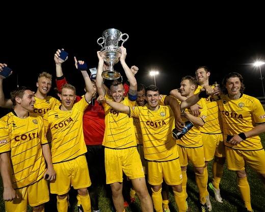 Sadly the closest I came to silverware was watching Carlton Town lift the Notts Senior Cup