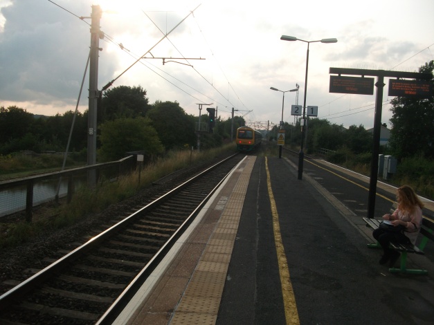 Dudley Port Station. View West towards Wolverhampton
