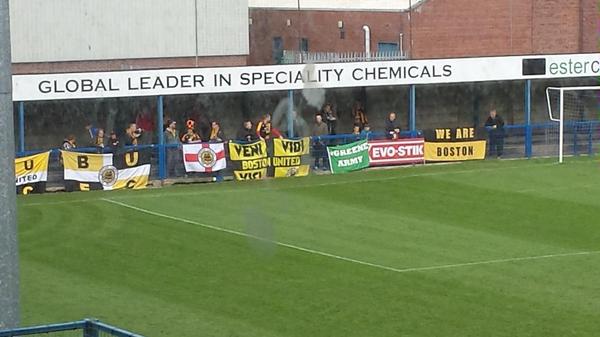 Some of our travelling support today